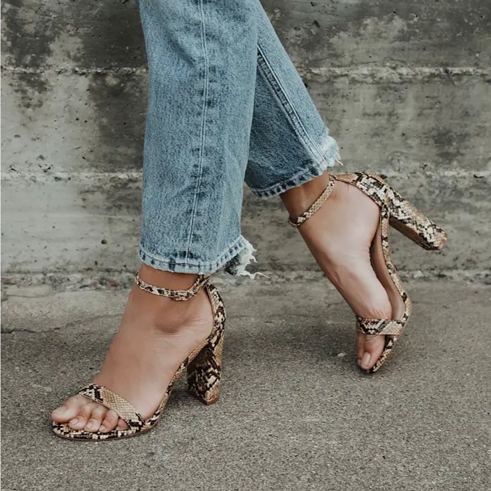 Lulu's Snakeskin Heels